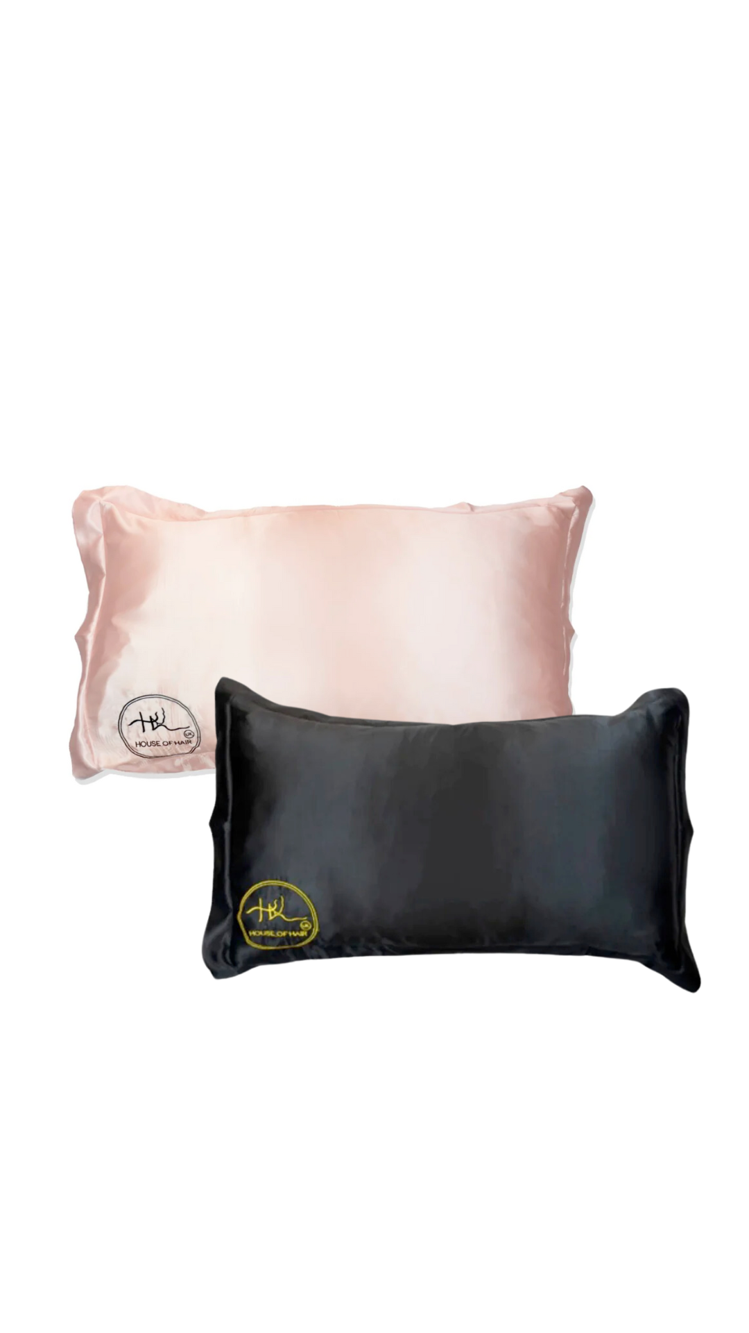 Satin Pillow in Pink or Black