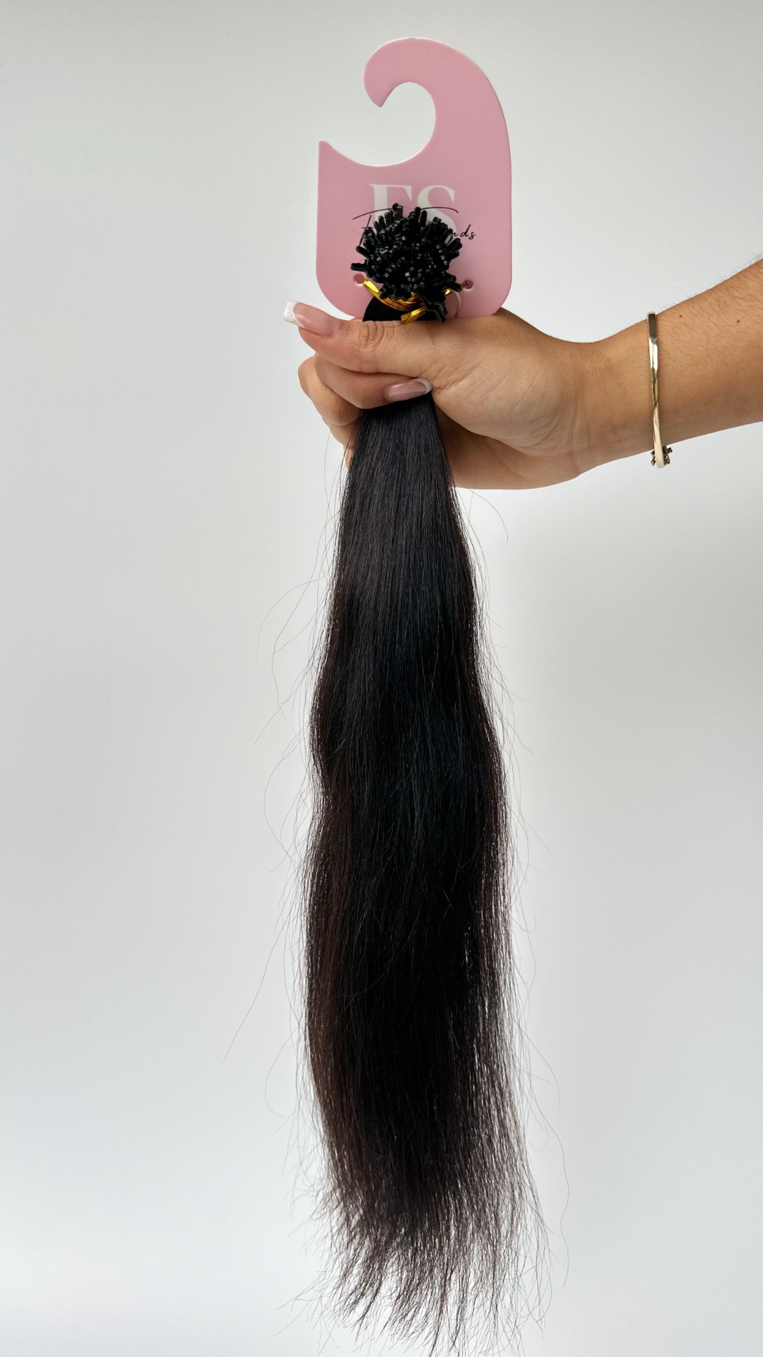 Yaki Flat Strands Ebony (1B)