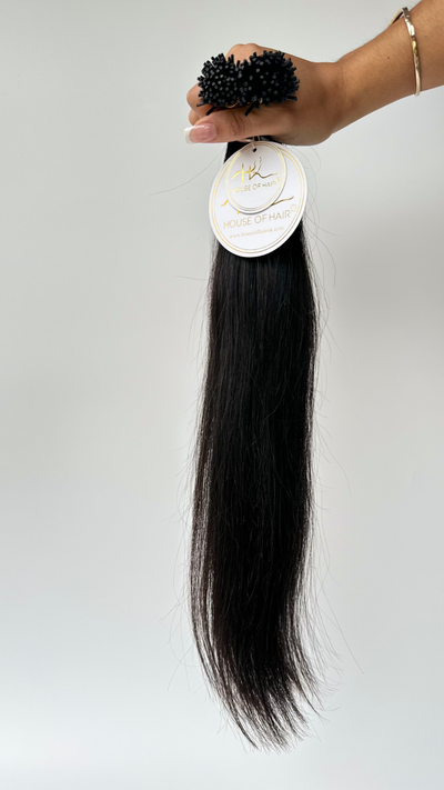 Yaki Straight I-tip Ebony (1B)