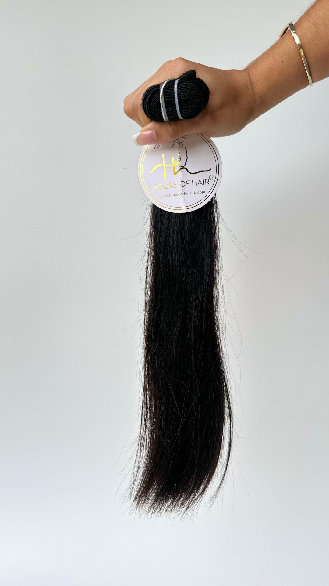 Straight Weft Ebony (1B)