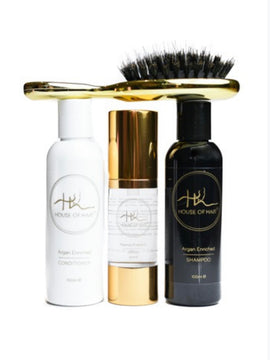 Travel size hair care set