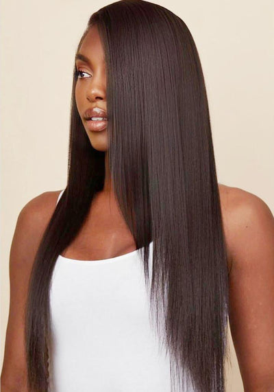 Yaki Straight Weft Ebony (1B)