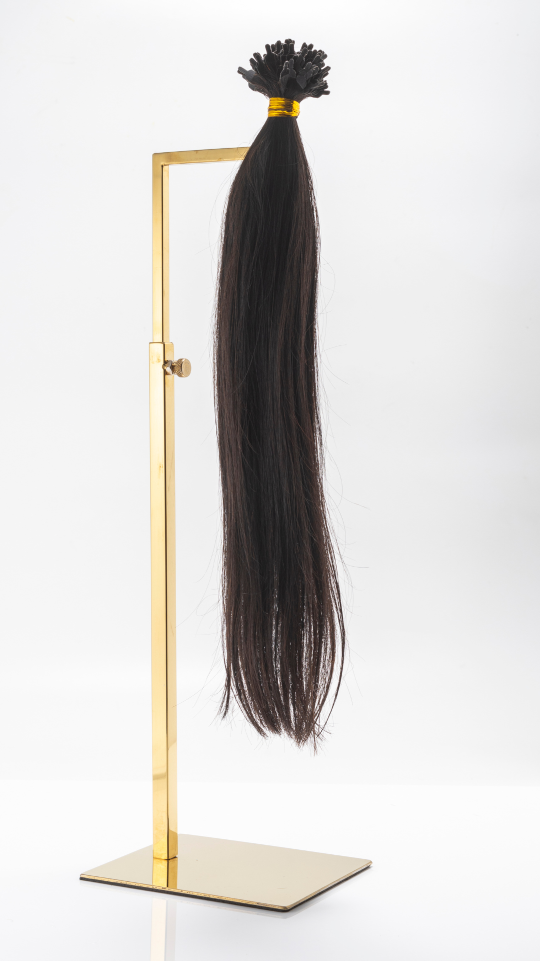 Straight Flat Strands Ebony (1B)