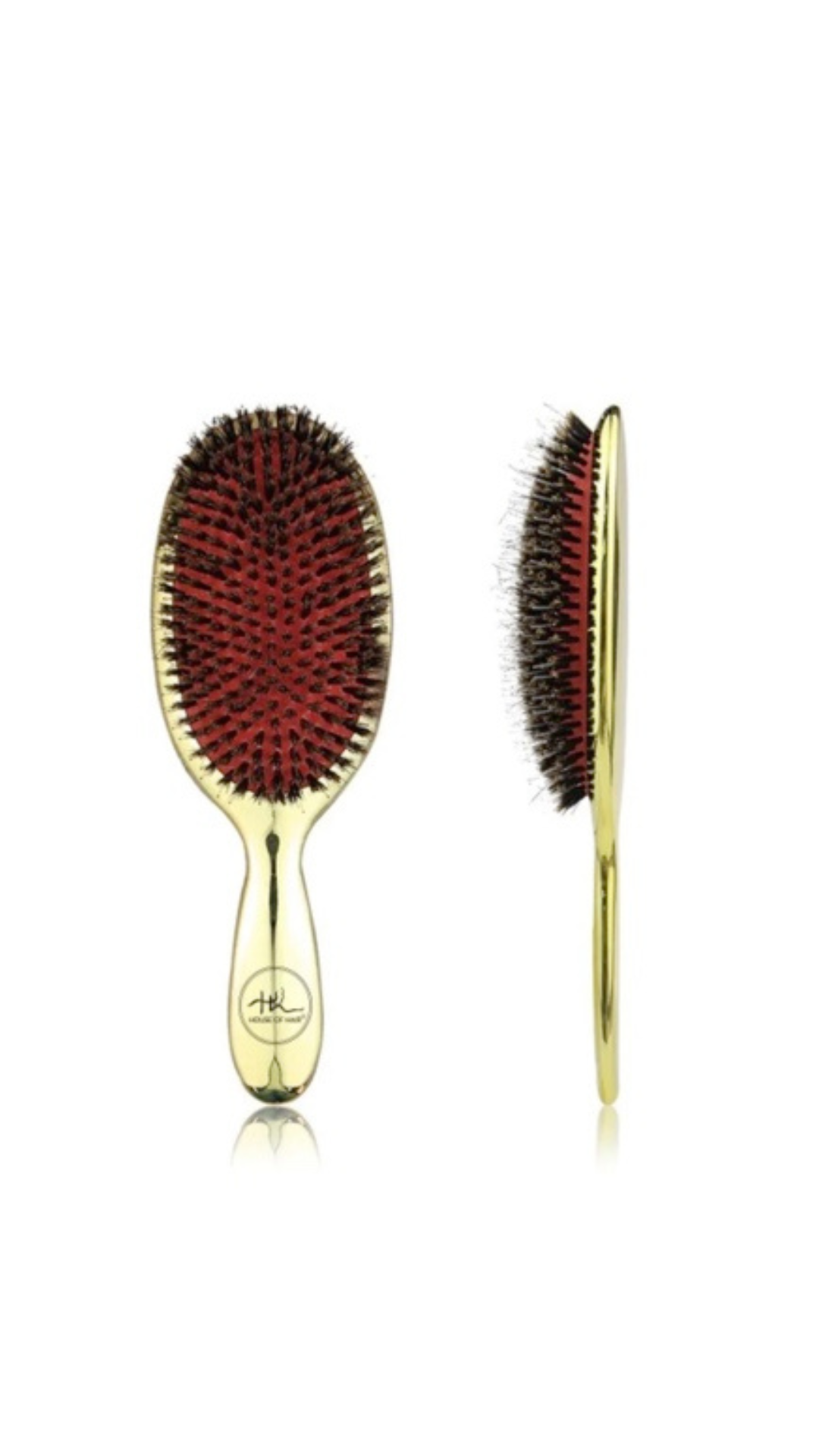 Gold Hair Extension Brush