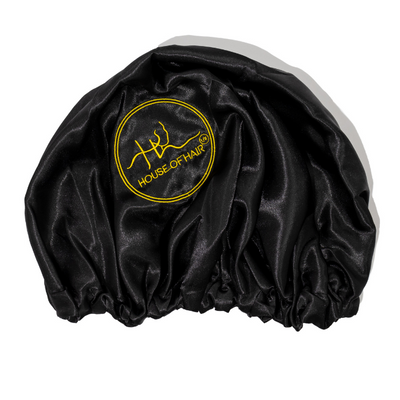 Satin Hair Bonnet in Pink or Black