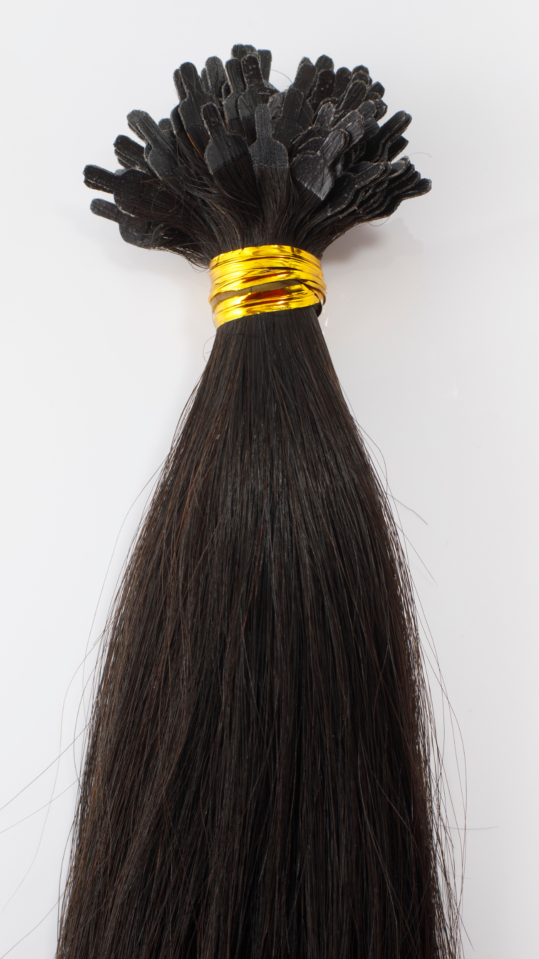 Straight Flat Strands Ebony (1B)