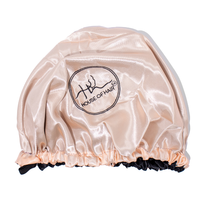 Satin Hair Bonnet in Pink or Black – HouseofHairUK