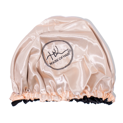 Satin Hair Bonnet in Pink or Black