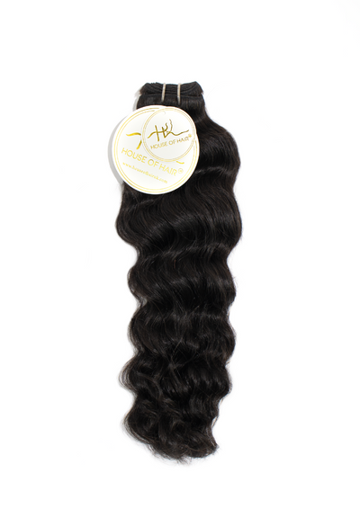 Indian Wavy Weft Ebony (1B)