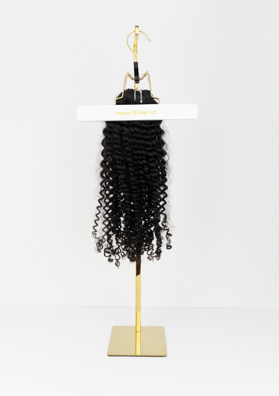 Tight Curly Weft Ebony (1B)