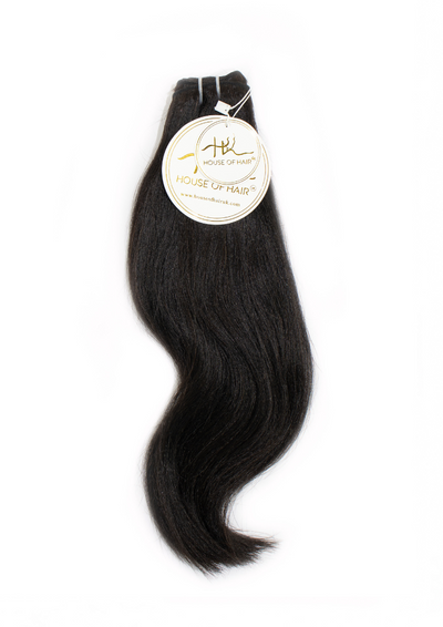 Yaki Straight Weft Ebony (1B)