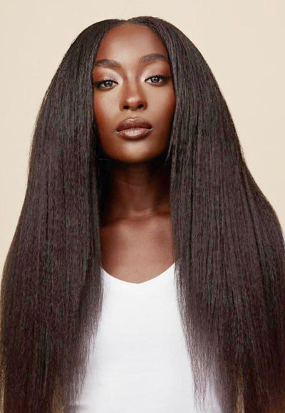 Kinky Straight Weft Ebony (1B)